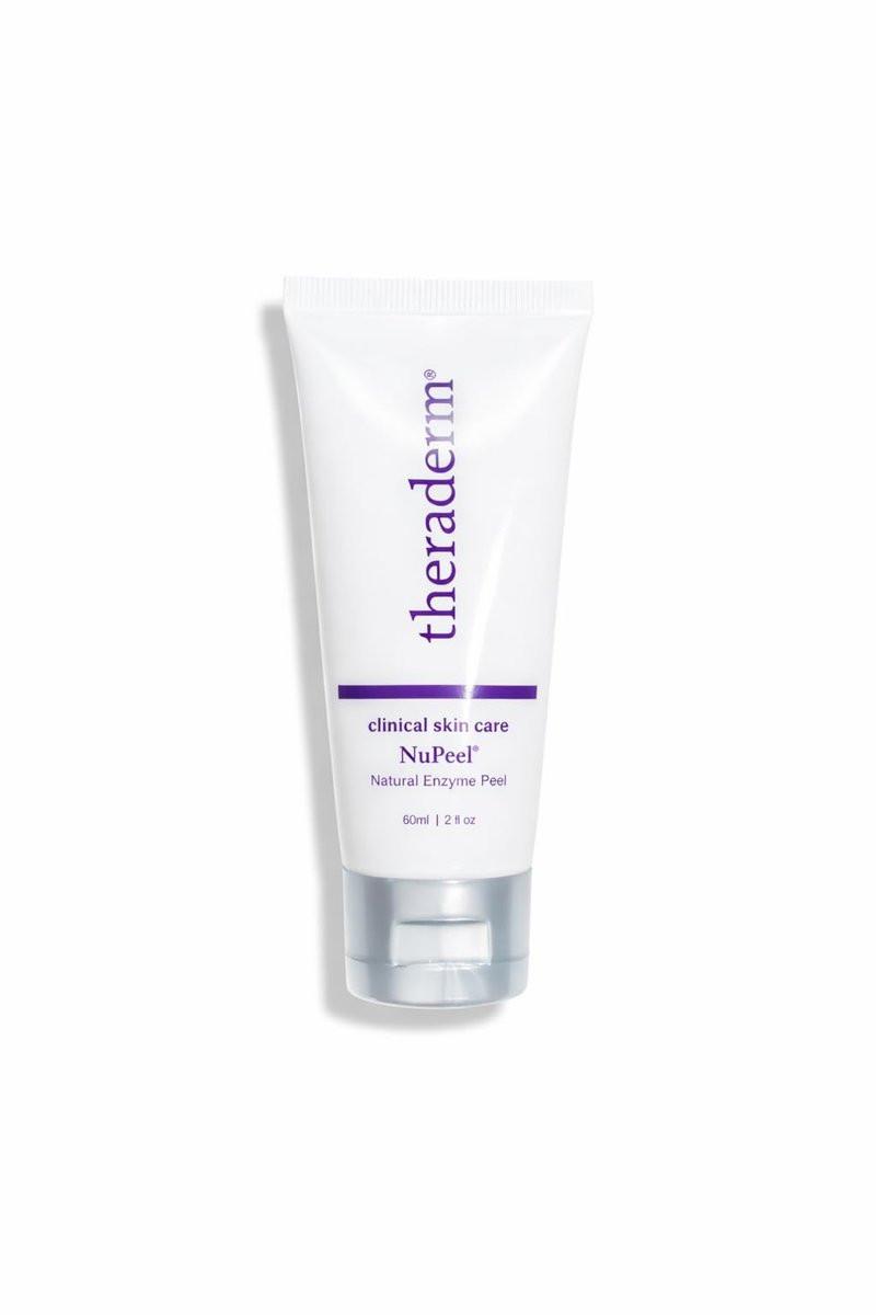 Theraderm NuPeel Natürlicher Enzym-Peeling – Sanftes, nicht abrasives Peeling-Gel mit Peptiden für glatte, strahlende Haut, 60 ml