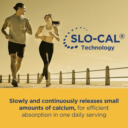 Citracal Slow Release – Calcium 1200 mg mit Vitamin D3, Magnesium, Kalziumpräparat, Unterstützung der Knochengesundheit, einmal täglich einzunehmende Kapsel, 80 Stück