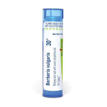 Boiron Berberis Vulgaris 30C – Homöopathisches Einzelmittel, 1 Tube (80 Kügelchen)