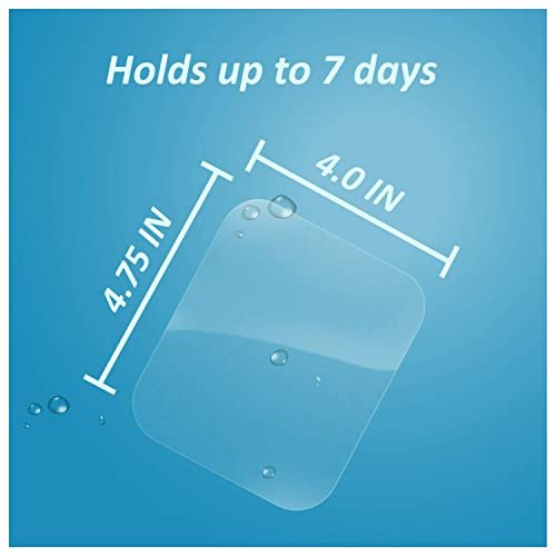 Nexcare Tegaderm Wasserdichter transparenter Verband – schmutz- und keimdicht, schützt vor kleinen Verbrennungen, Schürfwunden, Schnitten, Blasen und Abschürfungen, 10,2 x 12,1 cm, 4 Stück