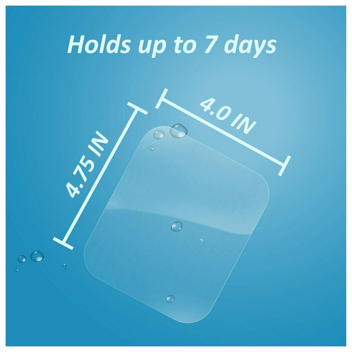 Nexcare Tegaderm Wasserdichter transparenter Verband – schmutz- und keimdicht, schützt vor kleinen Verbrennungen, Schürfwunden, Schnitten, Blasen und Abschürfungen, 10,2 x 12,1 cm, 4 Stück