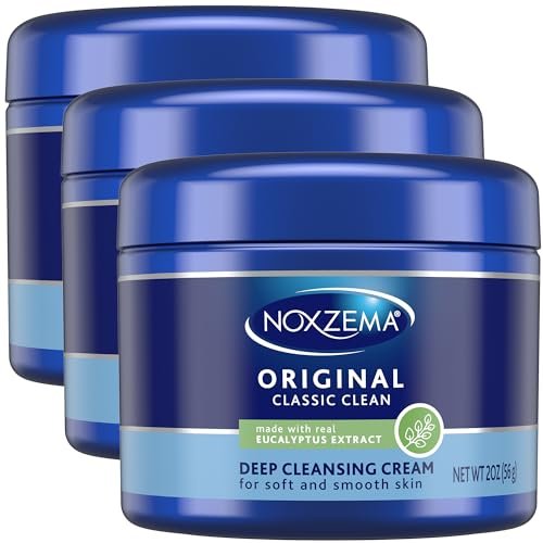 Noxzema Original Gesichtscreme mit Eukalyptusextrakt, zur Reinigung, 2 oz (3er-Pack)