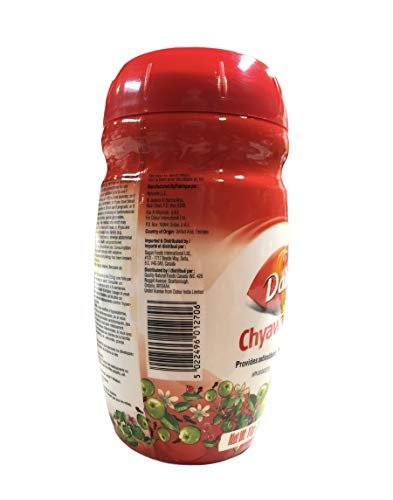 Dabur Chyawanprash Aufstrich: Ayurvedische Kräuterelixier zur Revitalisierung, Unterstützung von Energie & Vitalität - Angereichert mit 40 ayurvedischen Kräutern - Geeignet ab 12 Jahren (500 g - Packung mit 1)