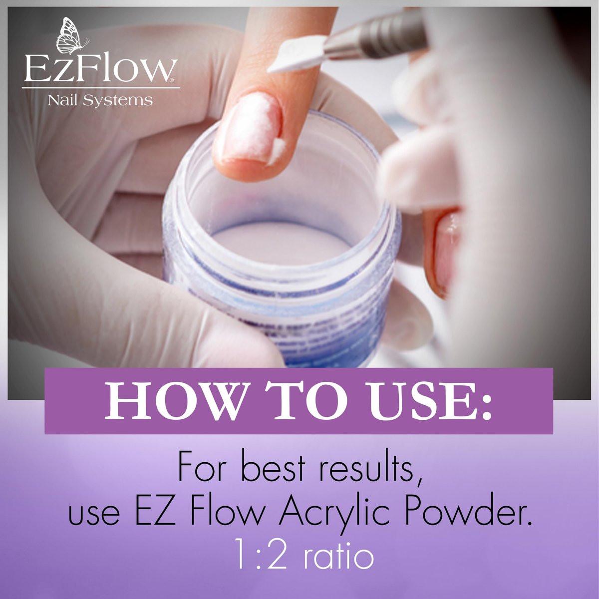 Ez Flow Q Monomer Acryl-Flüssigkeit für Nägel – Maximale Haftung, Vergilbungsschutz, DIY Salon & Zuhause, 30,4 Fl Oz