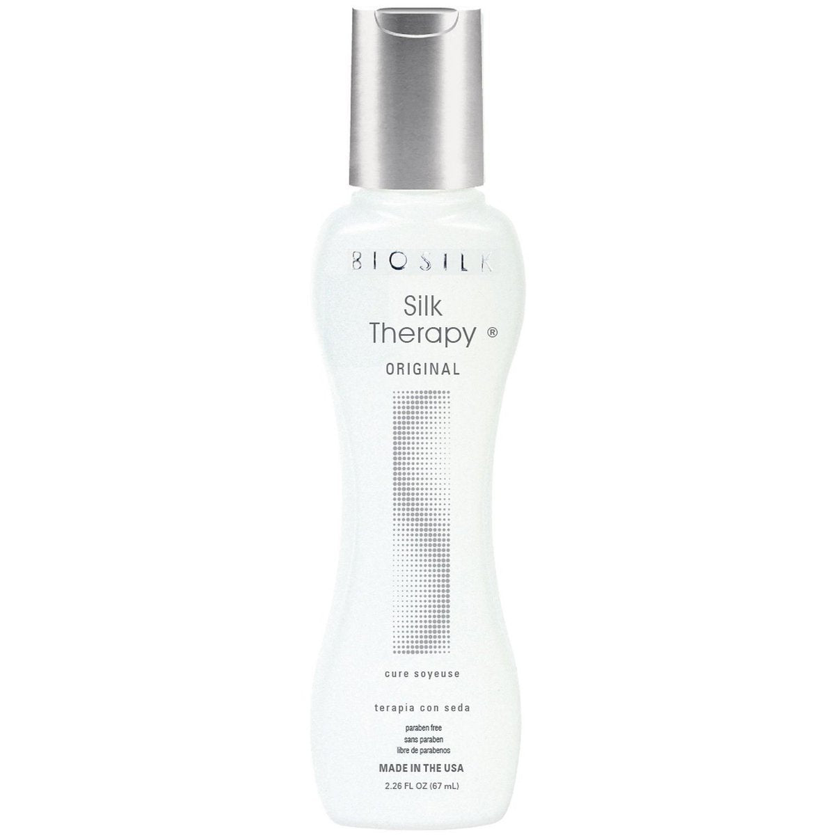 Biosilk Silk Therapy Haarbehandlung – 50 ml / 2,26 oz – Pflegendes Haaröl für seidig glänzendes Haar