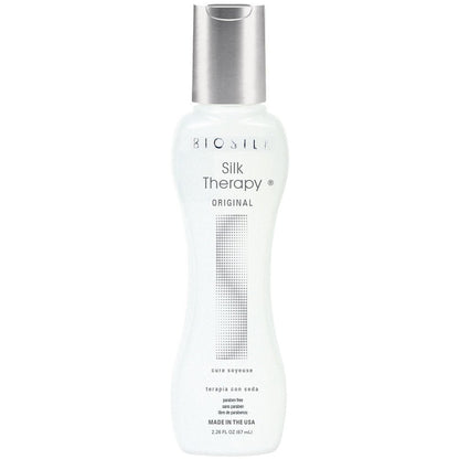 Biosilk Silk Therapy Haarbehandlung – 50 ml / 2,26 oz – Pflegendes Haaröl für seidig glänzendes Haar