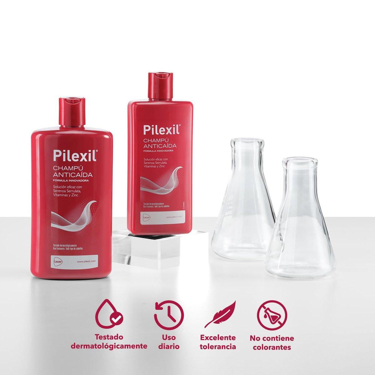 Pilexil Shampoo Anticaída 450 ml – Anti-Haarausfall Shampoo zur Stärkung der Haare