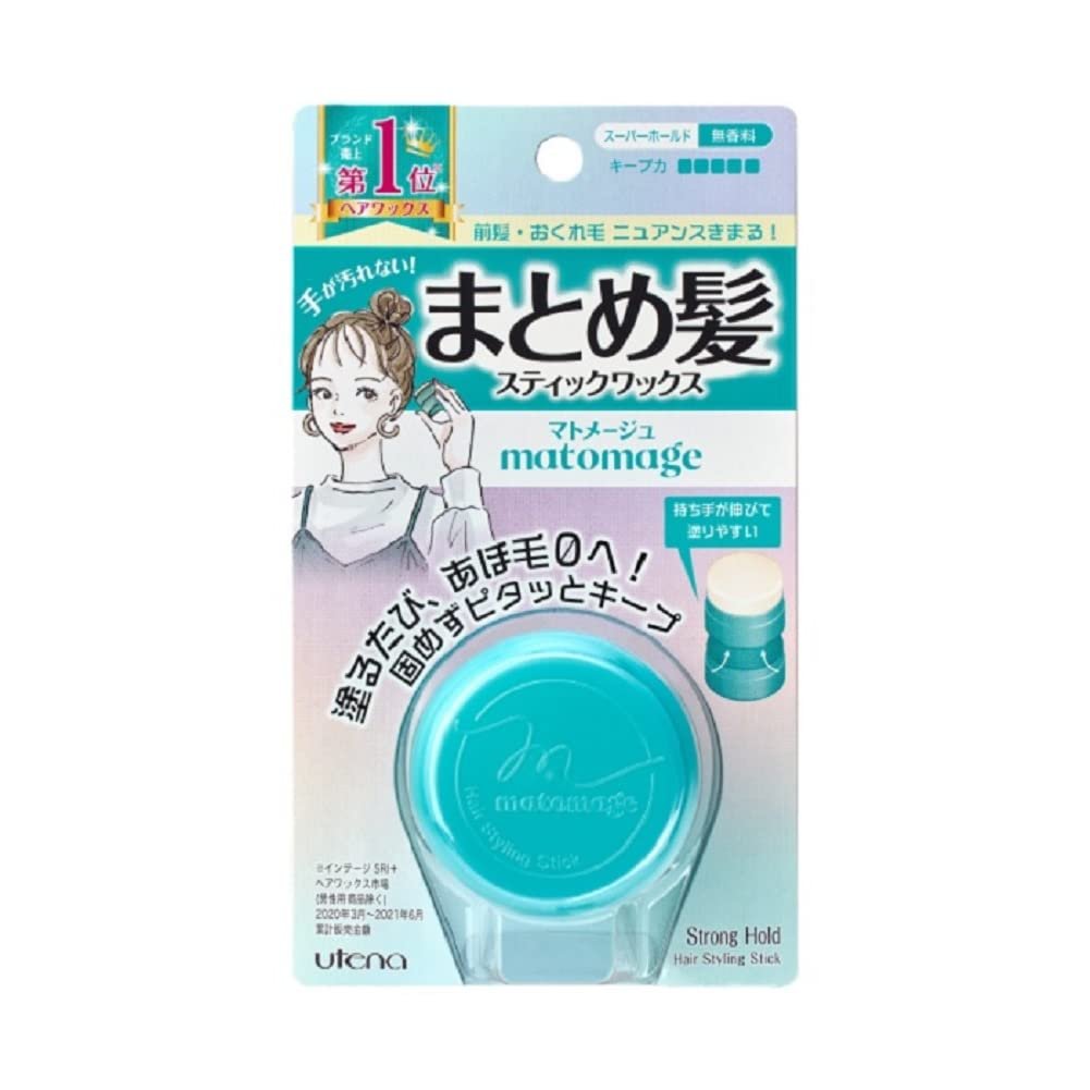 UTENA Matomege Haarstift Super Tenere – 13 g Styling-Gel für starken Halt