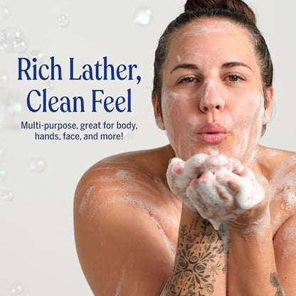 Dr. Bronner's Pure-Castile Magic Soap Flüssigseife (Eukalyptus, 946 ml) – Hergestellt mit regenerativ zertifizierten Bio-Ölen, 18-in-1 Anwendungen: Gesicht, Körper, Haare, Wäsche, Haustiere und Geschirr, konzentriert, vegan