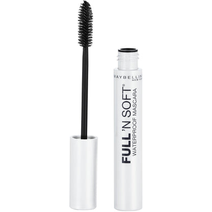 Maybelline Full 'N Soft Waterproof Mascara, Very Black, 0,28 Fl Oz