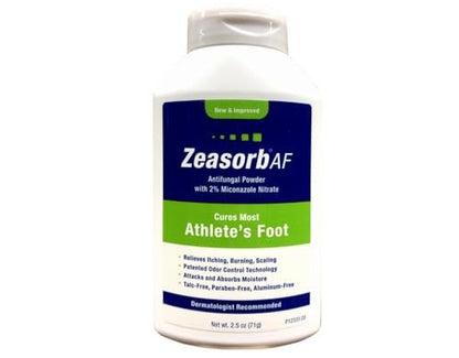 Zeasorb-AF Super Absorbierendes Antimykotikum-Puder 2,5 Unzen (3er-Pack) – Fußpilz-Behandlung