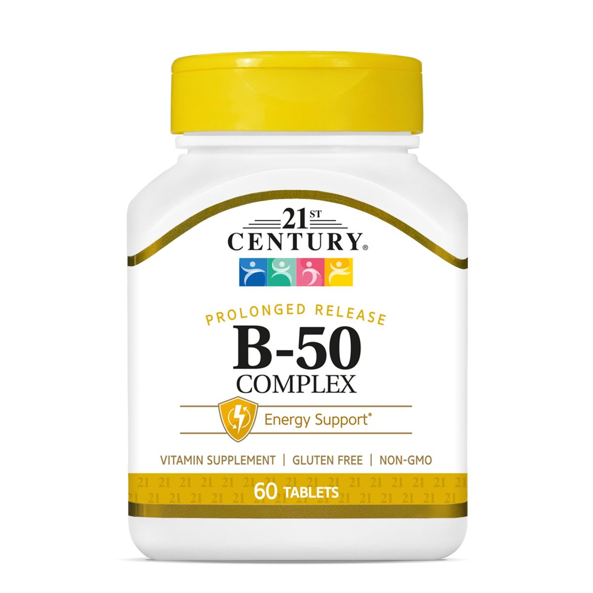 21st Century B 50 Komplex Tabletten mit verlängerter Wirkstofffreisetzung, 60 Stück (Packung mit 1)
