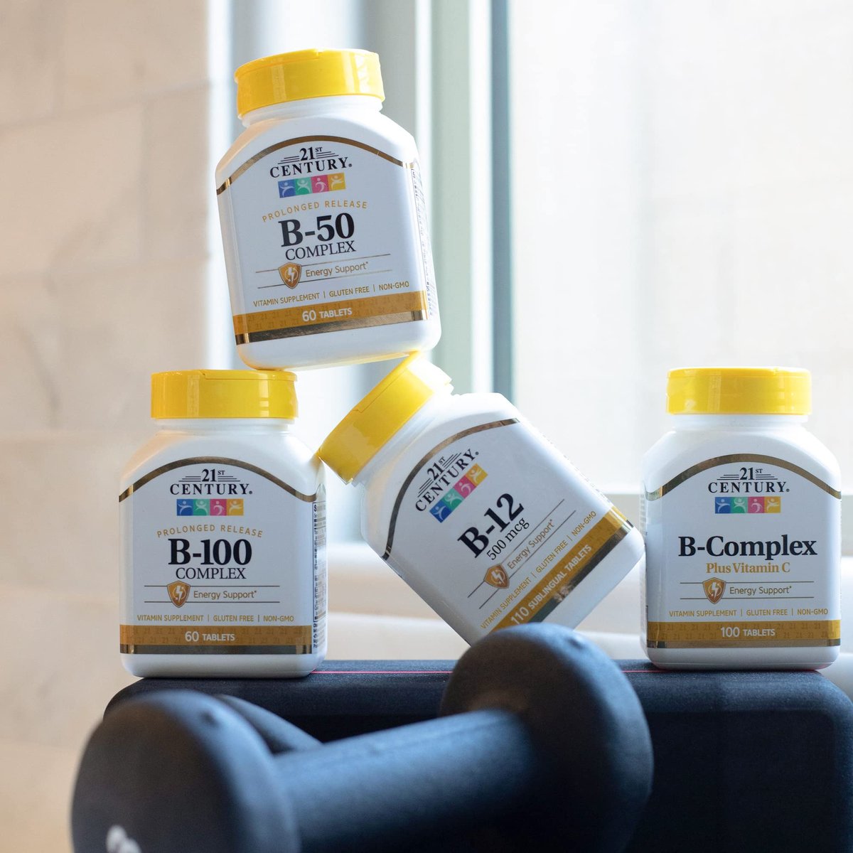 21st Century B 50 Komplex Tabletten mit verlängerter Wirkstofffreisetzung, 60 Stück (Packung mit 1)