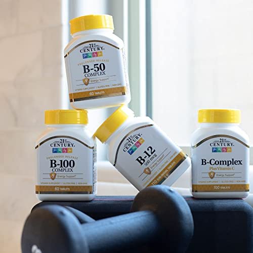 21st Century B 50 Komplex Tabletten mit verlängerter Wirkstofffreisetzung, 60 Stück (Packung mit 1)