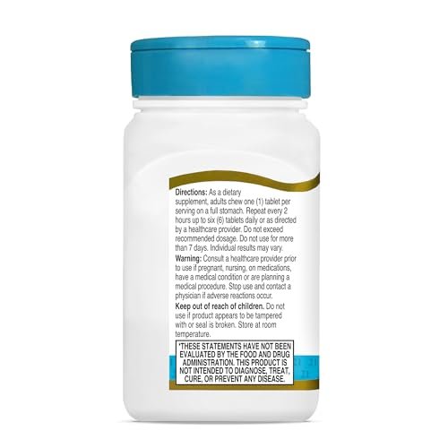 21st Century Zink Kaubonbon mit Vitamin C & B6 - Kirsche, 90 Stück