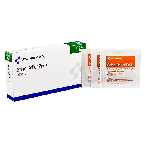 First Aid Only Sting Relief Pads – Insektenstich-Linderung (10er-Pack)