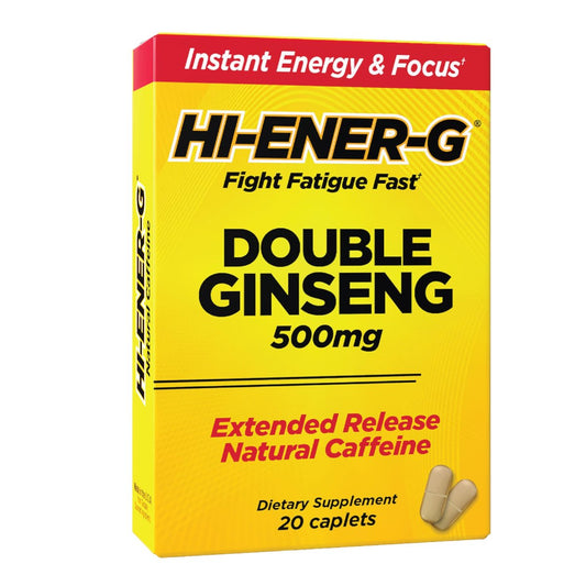 Hi-EnerG Triple Ginseng Energieergänzung, 500 mg, 20 Portionen, Multi