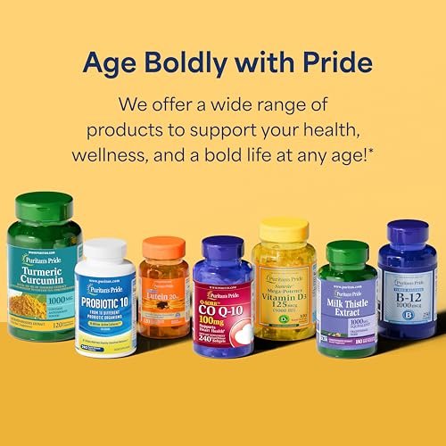 Puritan's Pride Premium Vitamin B-Komplex mit B-12 – 180 Tabletten – Vegetarisches Nahrungsergänzungsmittel für Energieproduktion, Haut- und Nervengesundheit