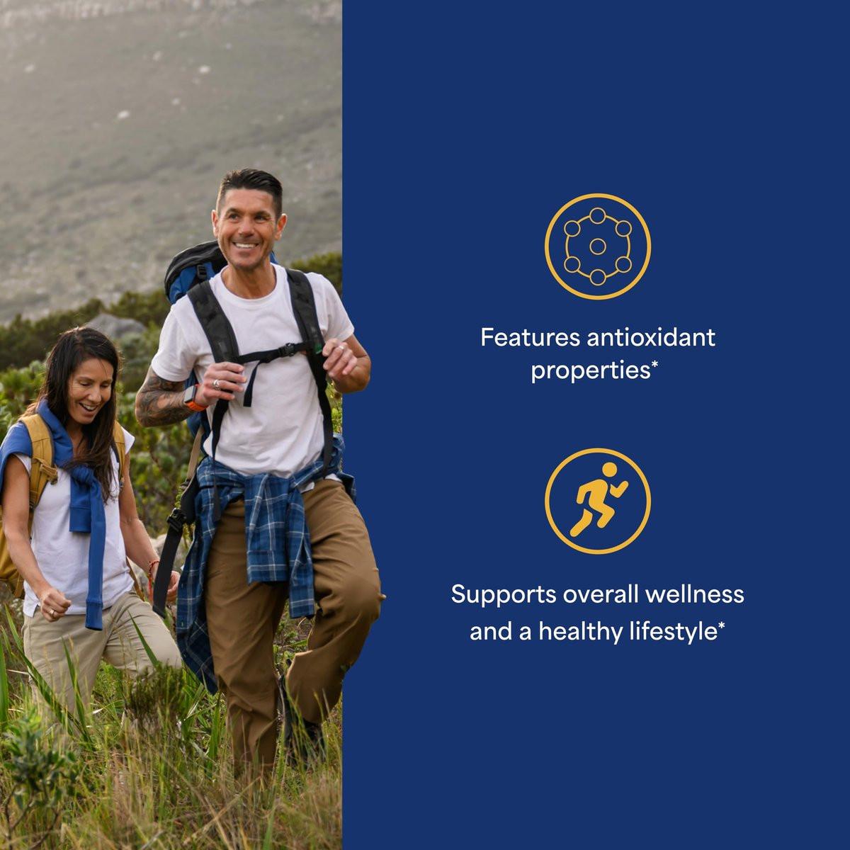Puritan's Pride Kurkuma Curcumin 500 mg, standardisiert auf 95 % Curcuminoide, pflanzliches Nahrungsergänzungsmittel für antioxidative Gesundheit, 180 Kapseln mit schneller Freisetzung