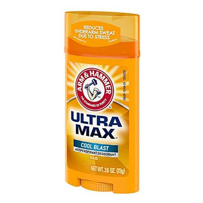 ARM & HAMMER ULTRAMAX Antitranspirant Deodorant Solid Cool Blast 2,6 oz (6er-Pack)