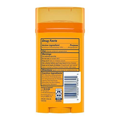 ARM & HAMMER ULTRAMAX Antitranspirant Deodorant Solid Cool Blast 2,6 oz (6er-Pack)