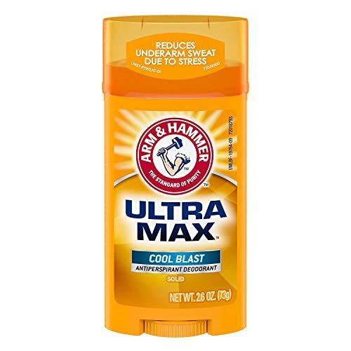 ARM & HAMMER ULTRAMAX Antitranspirant Deodorant Solid Cool Blast 2,6 oz (6er-Pack)