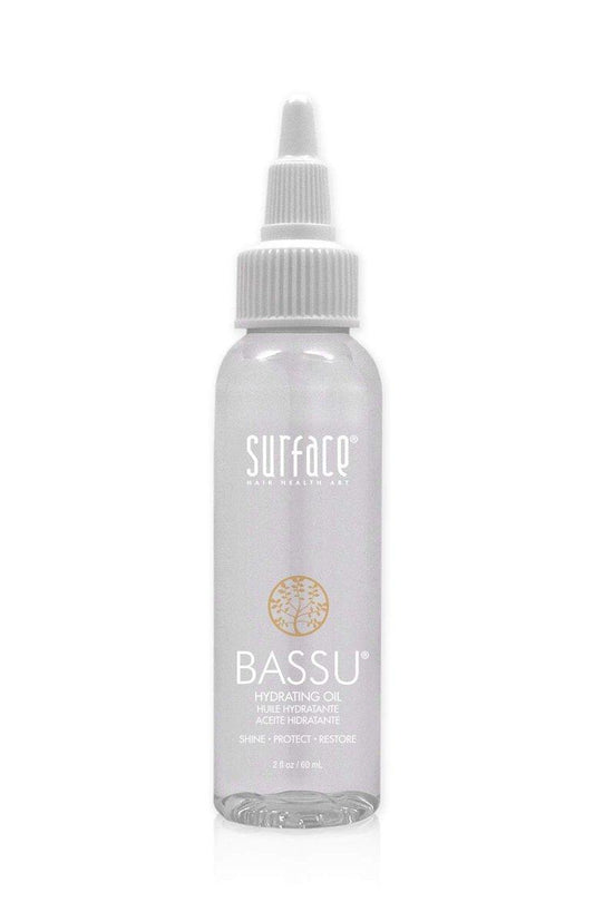 Surface Hair - Bassu Hydrating Oil - Haarpflegeöl mit Leinsamen und Aloe Vera, Feuchtigkeitsspender und Reparatur für geschädigtes Haar, Farbsicher, 60 ml