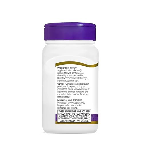 21st Century Acidophilus Probiotische Mischung Kapseln (100 Stück) – Tägliches Probiotikum mit Lactobacillus Acidophilus zur Unterstützung der Verdauungsgesundheit und des Immunsystems – Nicht-GVO, Glutenfrei