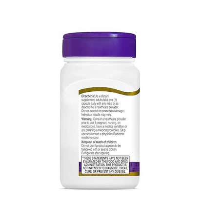 21st Century Acidophilus Probiotische Mischung Kapseln (100 Stück) – Tägliches Probiotikum mit Lactobacillus Acidophilus zur Unterstützung der Verdauungsgesundheit und des Immunsystems – Nicht-GVO, Glutenfrei