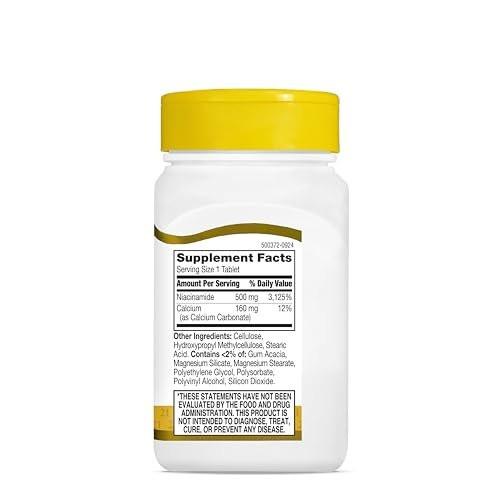 21st Century Niacinamid 500 mg Retardtabletten, 110 Stück