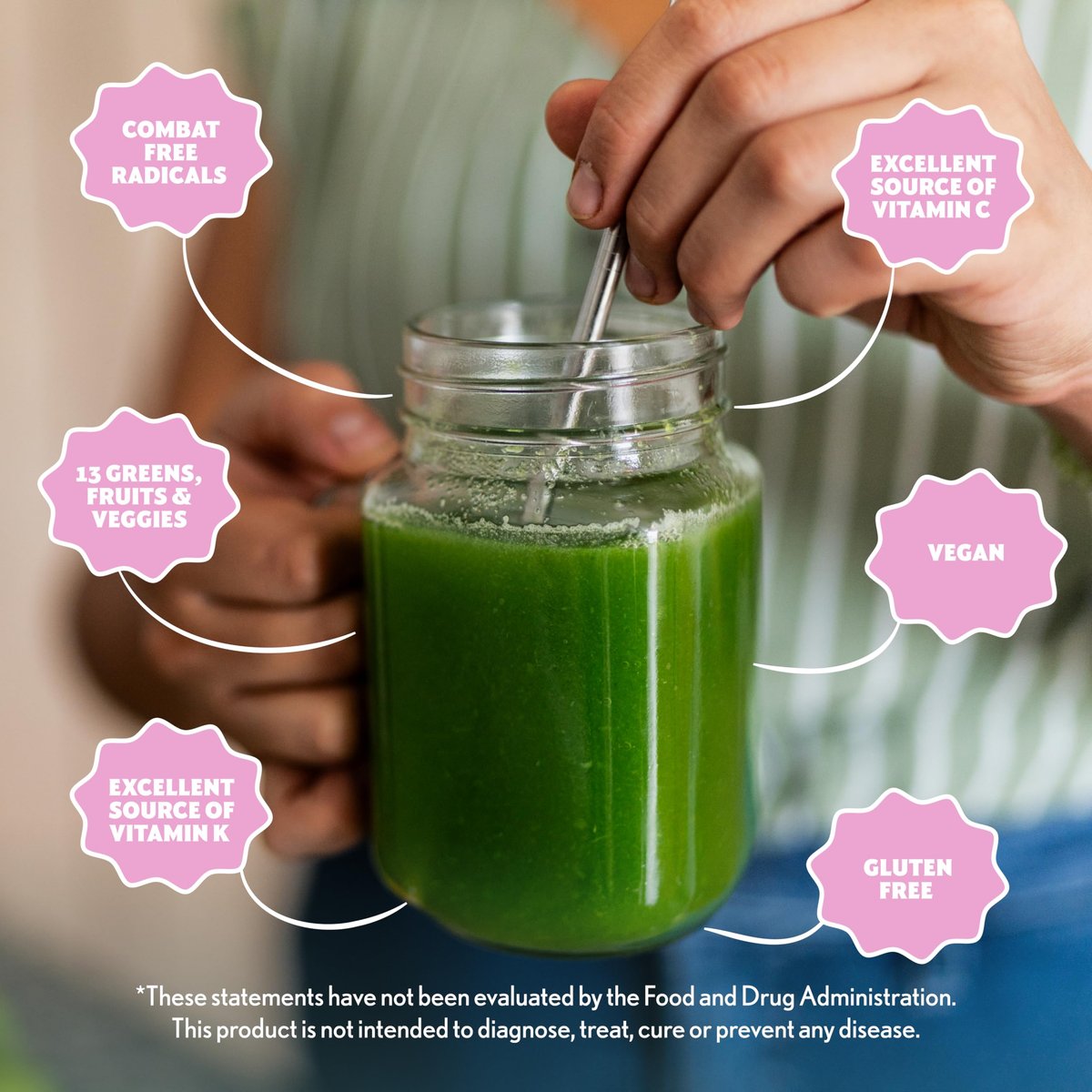 Amazing Grass Super Greens Pulver Antioxidant Stick Packs - Grüne Mischung mit Spirulina, Rote Bete, Holunderbeere, Präbiotika & Probiotika, süße Beere, 15 Portionen, 3,7 Unzen