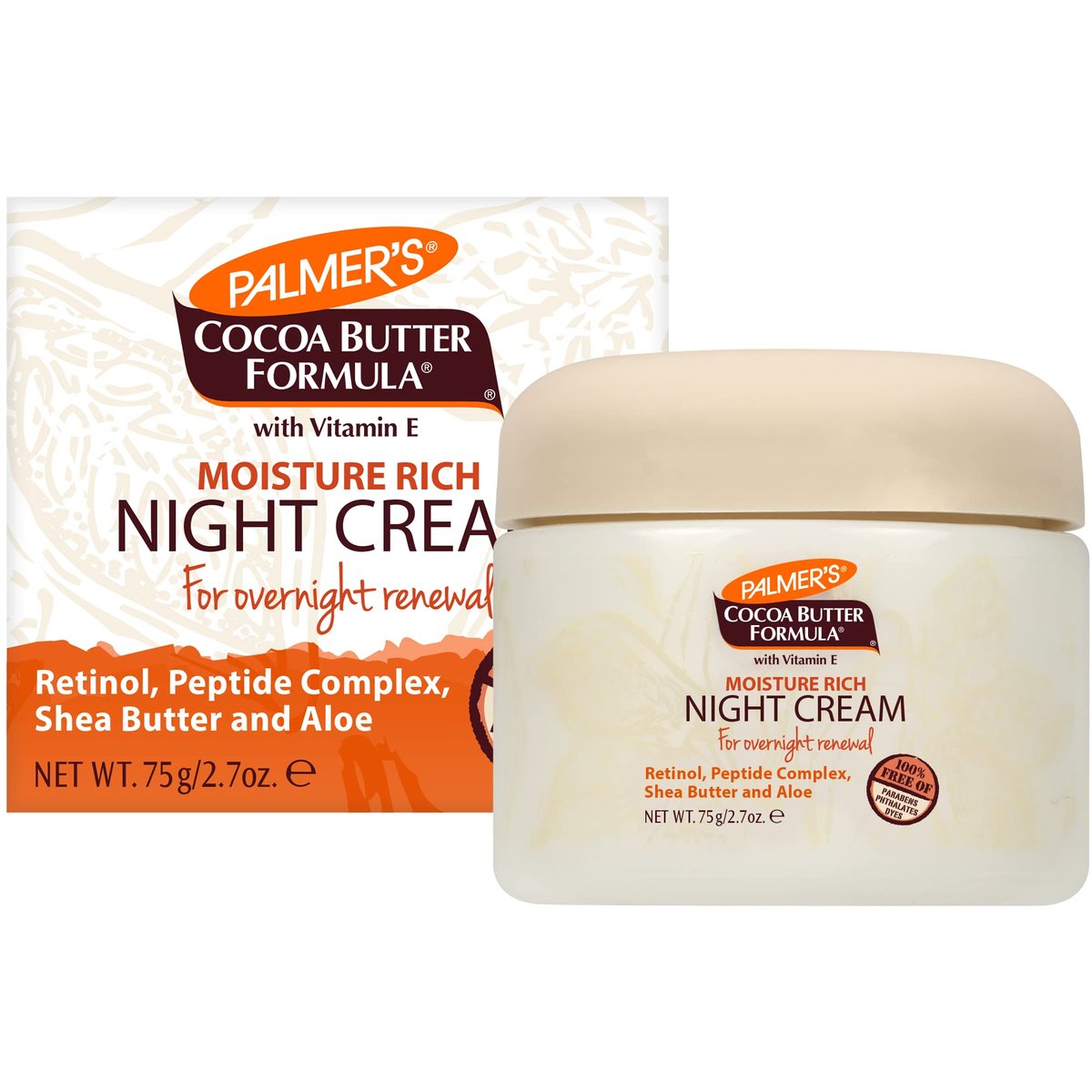 Palmer's Cocoa Butter Formula Feuchtigkeitsreiche Nachtcreme, 76,5 g