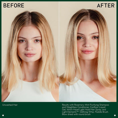 Aveda Witch Hazel Light Hold Haarspray | Nicht-Aerosol-Spray | Reduziert statische Aufladung und Fliegenhaare | Bietet leichten Halt | Für feines und mittleres Haar, 250 ml