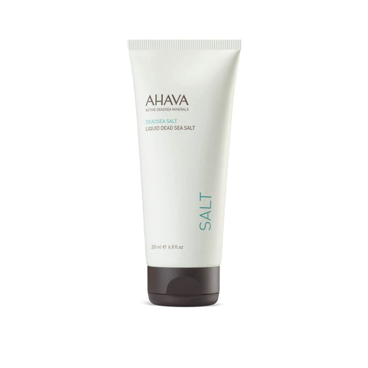 AHAVA Liquid Dead Sea Salt Gel - In-Shower SPA Treatment Gel zur Rückgewinnung von Feuchtigkeit & natürlicher Barriere, unterstützt die Hautregeneration mit exklusivem Osmoter & antioxidativem Grapefruitöl, 200 ml