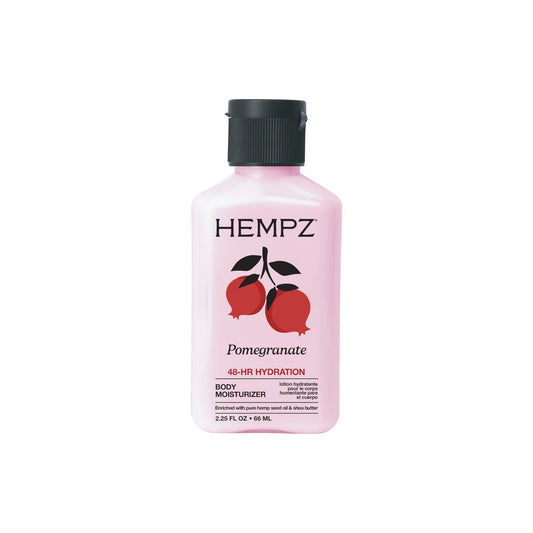 Hempz Pomegranate Herbal Body Moisturizer 2,25 oz – Paraben-freie, Anti-Aging, feuchtigkeitsspendende Creme für alle Hauttypen