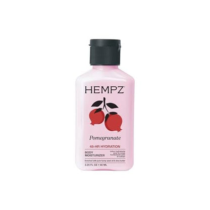 Hempz Pomegranate Herbal Body Moisturizer 2,25 oz – Paraben-freie, Anti-Aging, feuchtigkeitsspendende Creme für alle Hauttypen