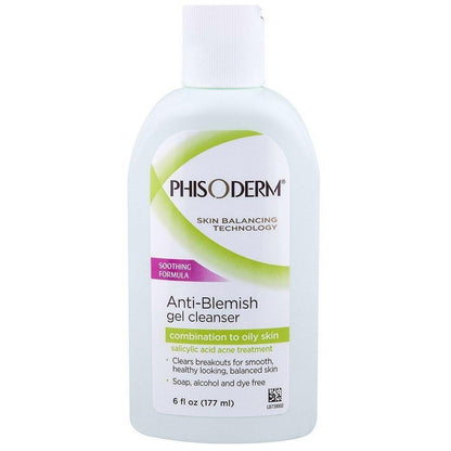 pHisoderm Anti-Blemish Gel Reiniger 6 Fl Oz (Pack mit 2)