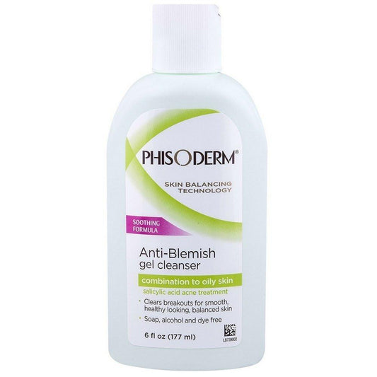 pHisoderm Anti-Blemish Gel Reiniger 6 Fl Oz (Pack mit 2)