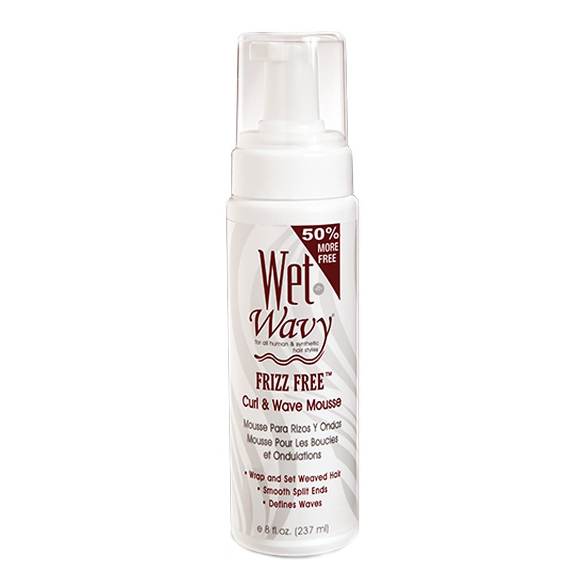 Wet N Wavy Curl Foam Mousse, 237 ml – Definition und Halt für Locken und Wellen
