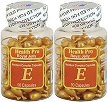 NU-Health Vitamin E Hautöl mit Gelée Royale, 90 Weichkapseln (2er-Pack)