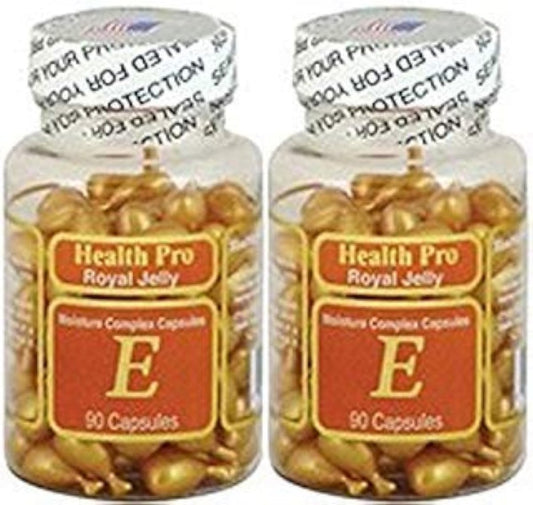 NU-Health Vitamin E Hautöl mit Gelée Royale, 90 Weichkapseln (2er-Pack)