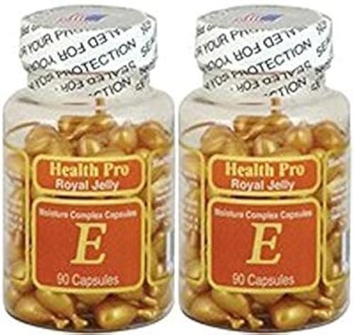 NU-Health Vitamin E Hautöl mit Gelée Royale, 90 Weichkapseln (2er-Pack)