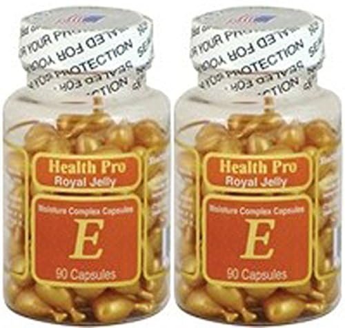 NU-Health Vitamin E Hautöl mit Gelée Royale, 90 Weichkapseln (2er-Pack)