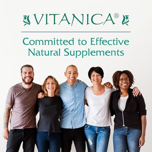 Vitanica Mönchspfeffer Extrakt Plus – Vegane Kapseln, 60 Stück