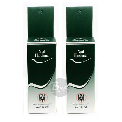 Química Alemana Esmalte Endurecedor para Uñas – 2er Pack, 0,24 Fl Oz
