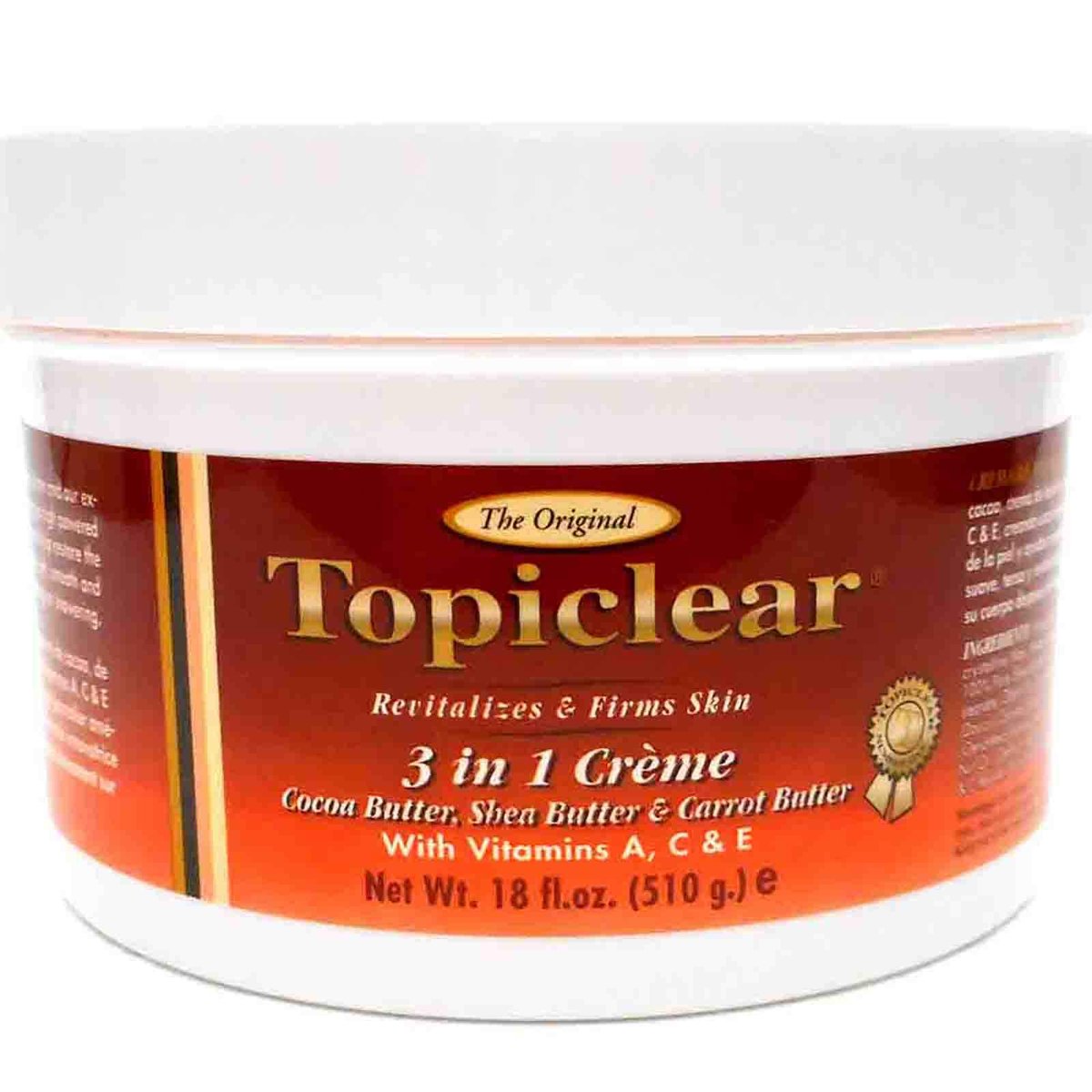 Topiclear 3-in-1 Creme mit Kakaobutter, Sheabutter und Karottenbutter 18 fl oz