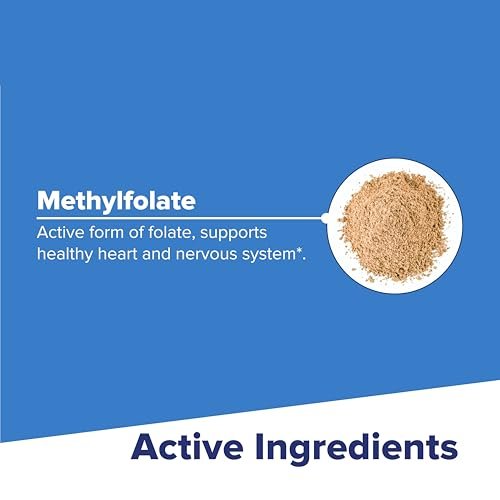 Superior Source Methylfolat 1.000 mcg – Folat-Ergänzung für Frauen und Männer – Methylierte Folat-Tablette unterstützt gesundes Nervensystem & rote Blutkörperchen – 60 sublinguale Schmelztabletten