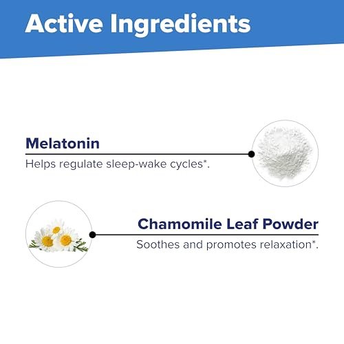 Superior Source Melatonin 1 mg – Gesunder Schlaf Unterstützung für Erwachsene – Melatonin-Formel mit Kamille fördert Entspannung & erholsamen Schlaf – 100 sublingual lösliche Tabletten