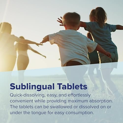 Superior Source Kinder-Eisen 5 mg – Ferrofumarat-Ergänzung für Kinder – Eisen für Zellgesundheit & Entwicklung – 100 Instant-Dissolve-Tabletten