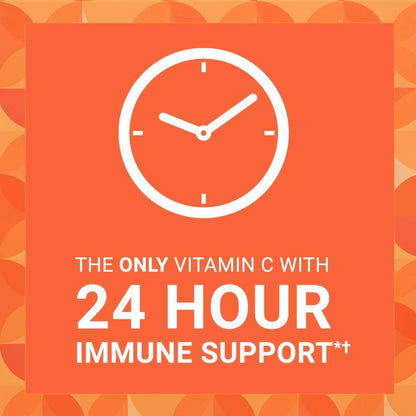 Ester-C 500 mg 24-Stunden Vitamin C Tabletten für Immununterstützung, Vitamin-C-Ergänzung, 90 Stück